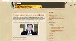 Desktop Screenshot of dubaicheckfraud.com